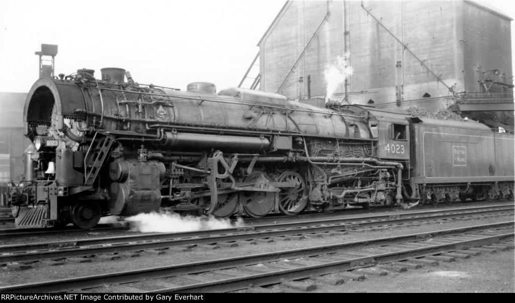 BM 2-8-4 #4023 - Boston & Maine